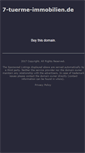 Mobile Screenshot of 7-tuerme-immobilien.de